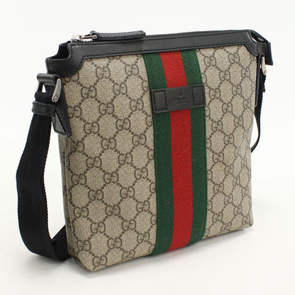GUCCI 471454 Ofidia Diagonal shoulder bag GG Supreme beige mens