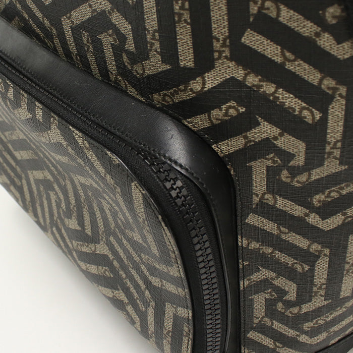 GUCCI 406370 Backpack GG Kaleido Backpack PVC brown unisex