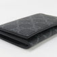 GUCCI 821214 FAD6M  GG Emblem name card holder/GG pattern black mens