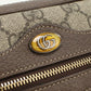 GUCCI 517350 Mini bag Ofidia Diagonal Shoulder Bag PVC/leather beige Women