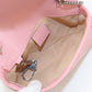 GUCCI 476433 mini GG Marmont Diagonal shoulder Bag leather pink Women