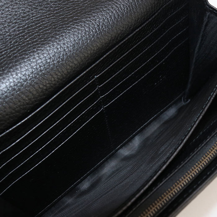 GUCCI 401232 Chain wallet GG Marmont Chain wallet leather black Women