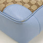 GUCCI 449241 2WAY handbag GG canvas leather blue Women