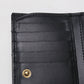 GUCCI 781583 Card Case Double G Folded wallet/Quilted leather black Women