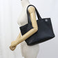 LOEWE 308.20.K86 Shopper East West Tote Bag leather Black unisex