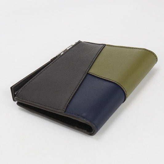 LOEWE C510W73X08 puzzle Bifold Wallet leather Brown unisex