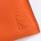 LOEWE A411F10X01 9100 flamenco pocket Diagonal Shoulder Bag leather Orange Women