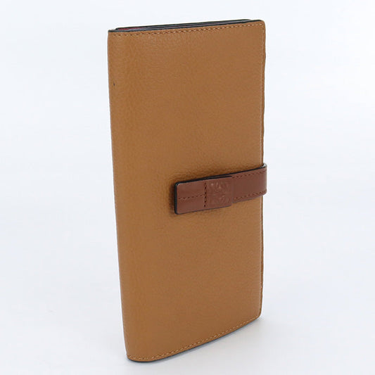 LOEWE C660S40X01 3639 Vertical Large Long wallet Calfskin brown Women