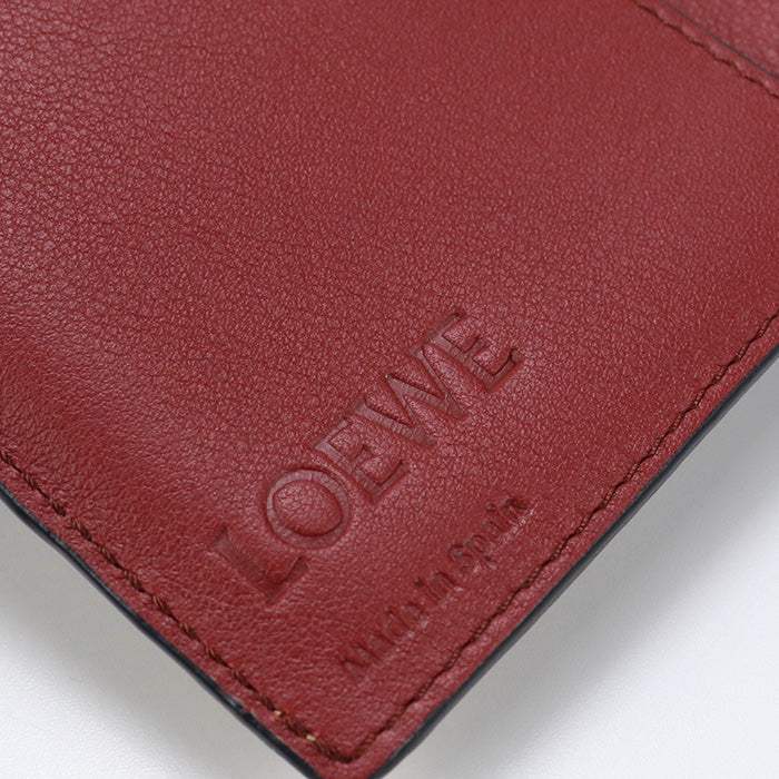 LOEWE C660S40X01 3639 Vertical Large Long wallet Calfskin brown Women
