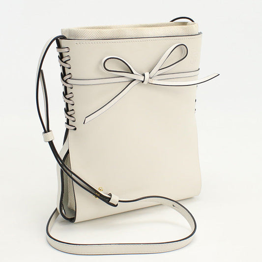 LOEWE A858I01X01 Ikebana mini Shoulder Bag Crossbody Bags Calfskin white Women