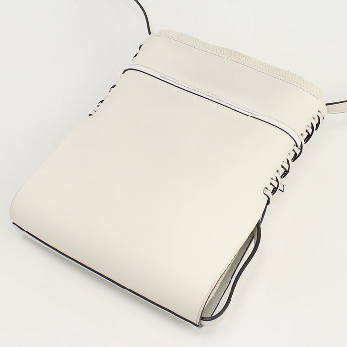 LOEWE A858I01X01 Ikebana mini Shoulder Bag Crossbody Bags Calfskin white Women