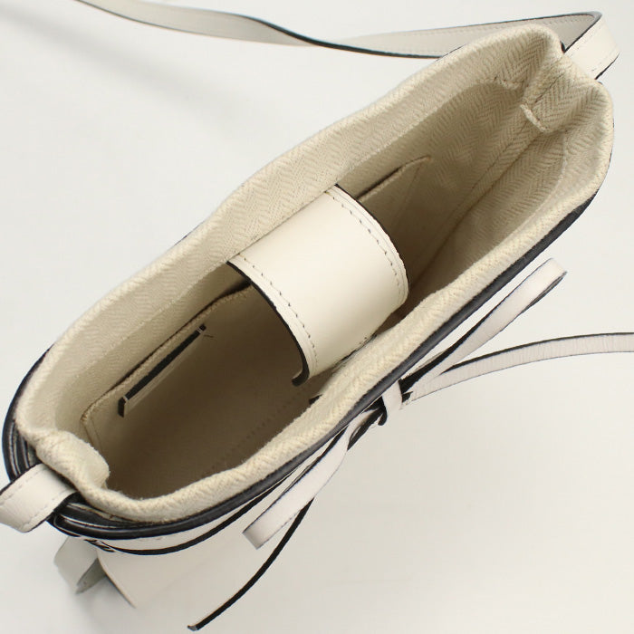 LOEWE A858I01X01 Ikebana mini Shoulder Bag Crossbody Bags Calfskin white Women