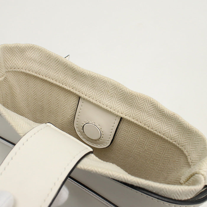 LOEWE A858I01X01 Ikebana mini Shoulder Bag Crossbody Bags Calfskin white Women