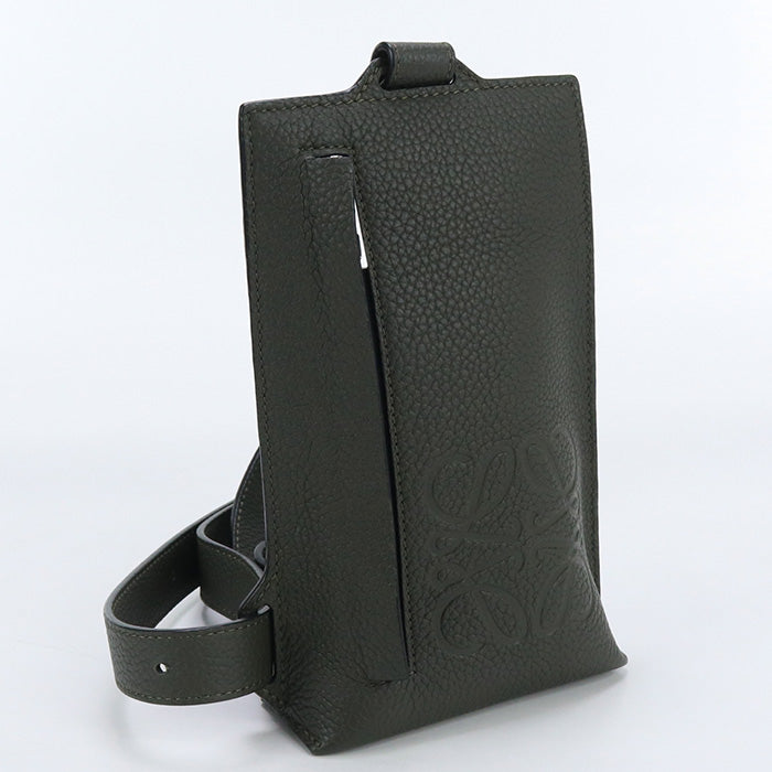 LOEWE Vertical T-pocket body bag leather/Soft grain calf black unisex
