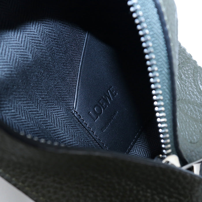 LOEWE Vertical T-pocket body bag leather/Soft grain calf black unisex