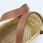 LOEWE 327.02.S92 2435 Handbag Basket bag small Basket bag Raffia, leather beige Women