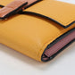 LOEWE C660S86X04 Tri-fold wallet Vertical wallet small Mini Wallet Calfskin Orange Women