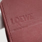 LOEWE C821L57X01 Compact Flap anagram Bi-fold wallet Calfskin pink Women