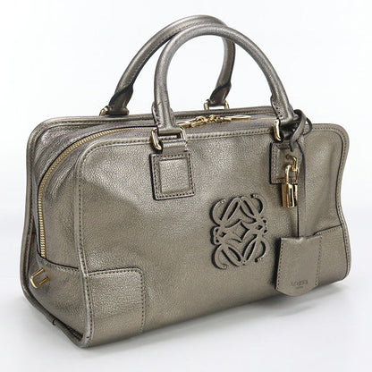LOEWE LO85870 Americana 28 Handbag leather gray Women