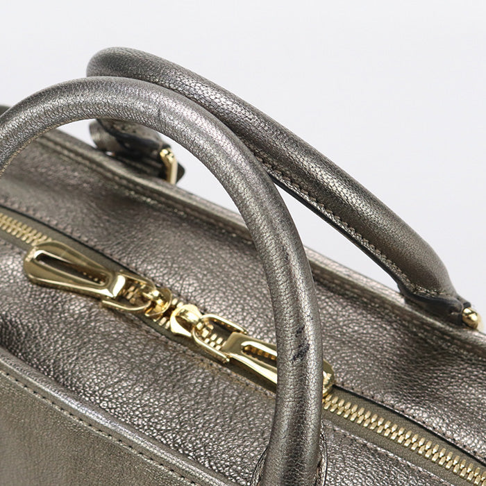 LOEWE LO85870 Americana 28 Handbag leather gray Women