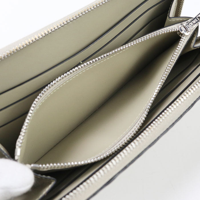 LOEWE Zip around wallet repeat PurseZip Around Calfskin beige Women