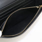 LOEWE T56CANBACWX01LE anagram Continental Long wallet coin leather Black Women