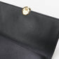 LOEWE T56CANBACWX01LE anagram Continental Long wallet coin leather Black Women