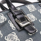 LOEWE LO87023 anagram Tote Bag canvas gray Women