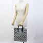 LOEWE LO87023 anagram Tote Bag canvas gray Women