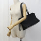 LOEWE Cushion tote anagram Tote Bag Jacquard Black Women