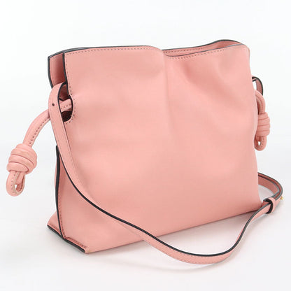 LOEWE A411FC2X37 Shoulder Bag Flamenco clutch mini Calfskin pink Women