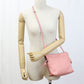 LOEWE A411FC2X37 Shoulder Bag Flamenco clutch mini Calfskin pink Women