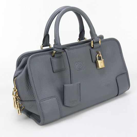 LOEWE A039N08X01 Americana 28 Handbag leather gray Women