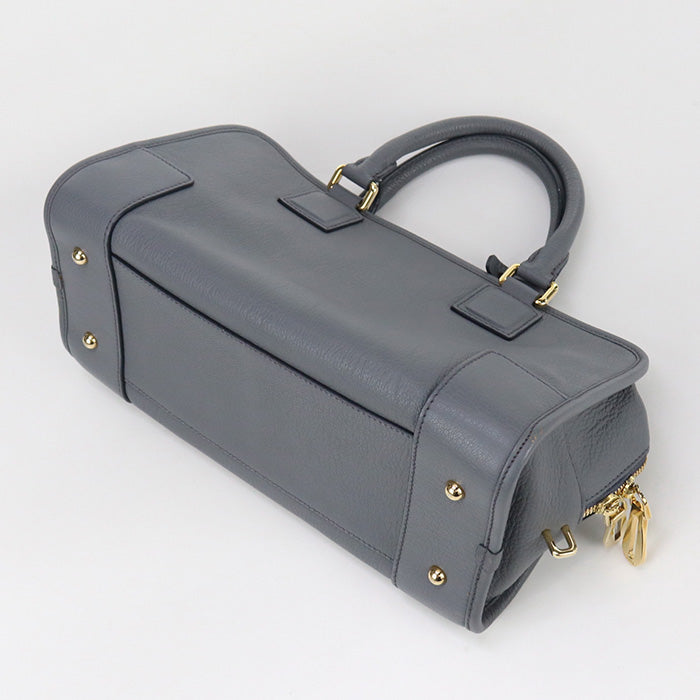 LOEWE A039N08X01 Americana 28 Handbag leather gray Women