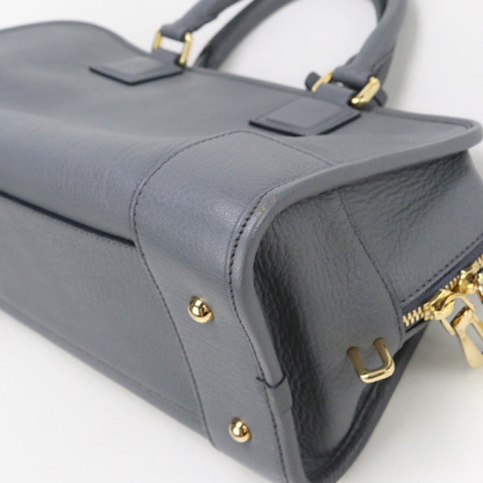 LOEWE A039N08X01 Americana 28 Handbag leather gray Women