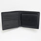 LOEWE C565501X02 Bi-fold wallet anagram Bifold Coin Wallet Flap Wallet satin calf black mens