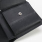 LOEWE C565501X02 Bi-fold wallet anagram Bifold Coin Wallet Flap Wallet satin calf black mens
