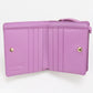 LOEWE C510Z41X07 Bi-fold wallet Puzzle Anagram Mini Wallet Calf leather purple Women
