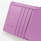 LOEWE C510Z41X07 Bi-fold wallet Puzzle Anagram Mini Wallet Calf leather purple Women