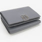 LOEWE C821TR2X02 Tri-fold wallet anagram Vertical wallet Calfskin gray Women