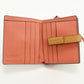 LOEWE C660Z41X01 Bi-fold wallet anagram Compact zip wallet Calfskin beige Women