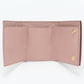 LOEWE 101.88.S26 Tri-fold wallet anagram Flap wallet Calfskin pink Women