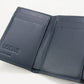 LOEWE C660TR2X04 Trifold wallet anagram Compact Wallet Calfskin Navy mens(unisex)