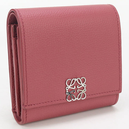 LOEWE C821L57X01 Bifold wallet anagram Compact wallet Calfskin pink Women