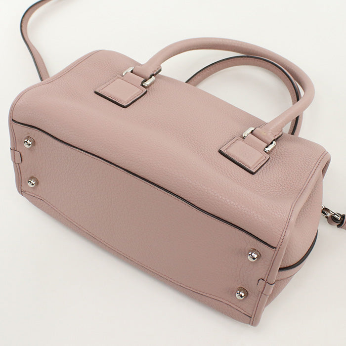 LOEWE Alamo 28 anagram Handbag leather pink Women