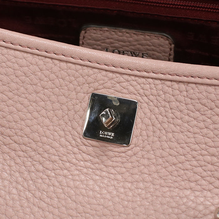 LOEWE Alamo 28 anagram Handbag leather pink Women