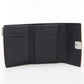 LOEWE C821S33X01 Vertical anagram Three fold wallet Calfskin black Women