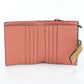 LOEWE C660Z41X02 Compact zip Folded wallet Calfskin beige Women