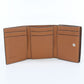 LOEWE C500TR2X01 Trifold anagram Three fold wallet Calfskin beige Women