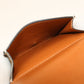 LOEWE C500TR2X01 Trifold anagram Three fold wallet Calfskin beige Women